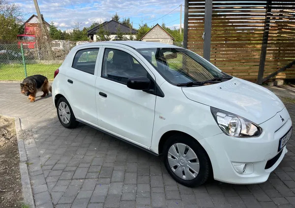 wielichowo Mitsubishi Space Star cena 14988 przebieg: 169000, rok produkcji 2015 z Wielichowo